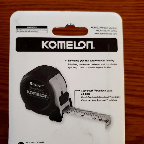 Komelon 25' Gripper Tape Measure. - Picture 10 of 11